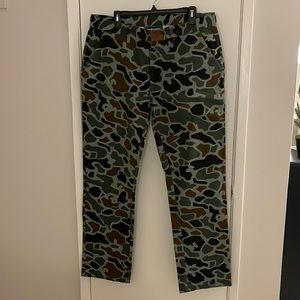 The Hundreds camo chinos